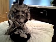Mouthmorph humps his skeleton toy