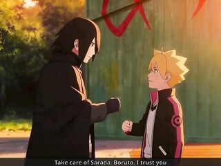 Naruto: Boruto Gangbangs and Creampies Sarada - Gone Wrong (uncensored Manga)