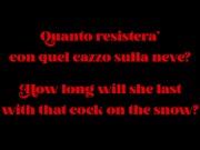 BIONDA dal CULO GROSSO si masturba NEL BOSCO CON UN PLUG ANALE - Miele Blanco Amateur