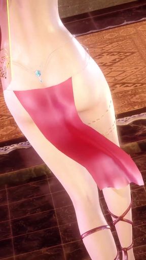 Key moment from &quot;MMD Arash - Temptation Seraphine Sexy Hot Dance League Of Legends Uncensored Hentai 4K&quot;