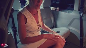 Horny Blonde Slut Gets Her Ass Fucked in the Thunderstorm!!