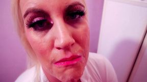 bimbo nurse takes semen analysis test from uk s biggest cummer