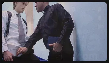 Blonde Twink & Priest Bareback Church Fantasy