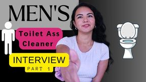 Men’s Toilet Ass Cleaner Part 1