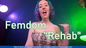 FEMDOM REHAB - Counseling Bait and Switch Femdom Addiction Encouragement by Miss Faith Rae with Verbal Humiliation -- 4k Video