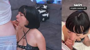 Hot Russian gal made me cheat and creampie her for Halloween ritual - XXX!