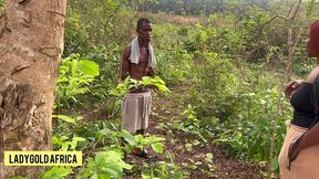 honryblack porn1 - the sexy princess who got lost but later rescued by a farmer and they both made out in an incomplete building