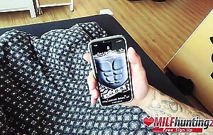 MILF Hunter bangs mature goth Sidney Dark in his apartment! milfhunting24