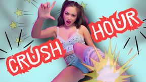 Crush Hour: ThePrincessLuxy turns your Sad little grapes into Whimpering targets under Her ruthless Heel - with ballbusting, CBT, and emasculation