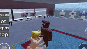 Roblox Guys Explore Public Store for Steamy GaySex Encounter