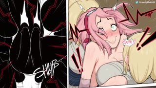 Sakura's Training (By Afrobull)