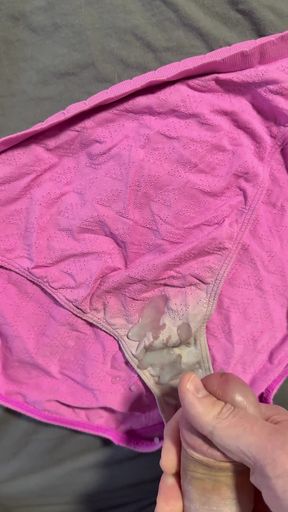 Cum on Wife's Panties 7