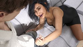 College Nerdy Boy Fucked A Milf Professor - Visual Novel