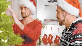 Lovely Christmas Gay Fucking With Dante Jones, Leeroy Jones And Dante Colle