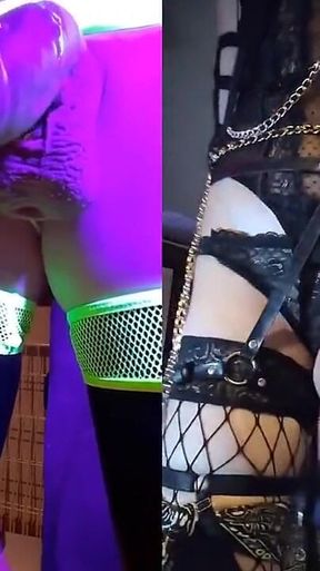 Hot Tranny with Huge Cock