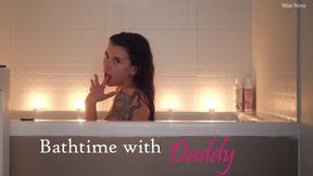 Bath Time With Daddy