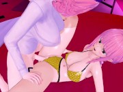 FUTA One Piece Vinsmoke Reiju X Rebecca 3D HENTAI