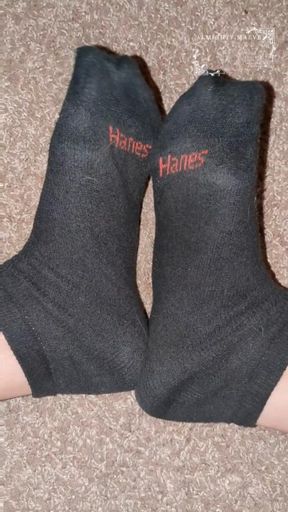 Sock removal and up close views