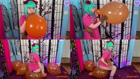 Bulma Busts Dragon Ball Balloons - Compilation