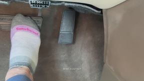 Oldsmobile Driving in Ankle Socks After the Gym