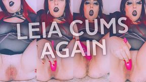 Leia Cums Again
