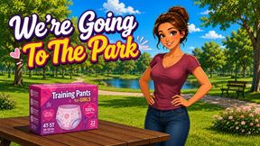 Stepmom Makes You Use Your Diapers At The Park! | ABDL Scenario