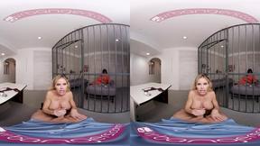 ”VRBangers Mesmerizing prisoner is working your meat to get out of prison VR”