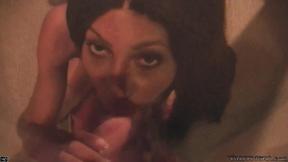 ”Tiny Trisha Blowjob & Screwed on top”