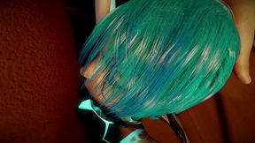 Face Fucking a Sexy Robot Girl