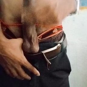 Hot Indian big cock mastrubation