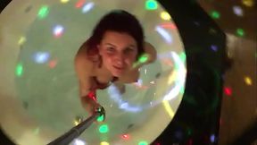 Sensualizando na banheira