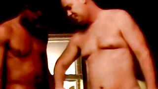 Mature homosexual barebacked by big cocked black amateur