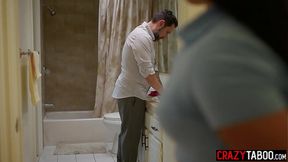 Pervy butler fucks Latina youthful's huge ass and she loves it