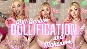 BARBIE MAKEOVER AND DOLLIFICATION 🎀💖