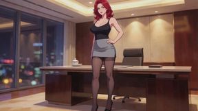 Cum Eating Instruction Stories #2B: Crimson Boss CEI Confession (Animated)