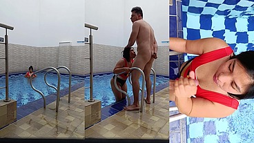 Venuslatina2 - UN DÍA EN LA PISCINA EXCELENTE FACIAL.. que rico se pasa con un buen macho