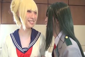 [PCL036] Toga And Tsuyu Costume play Trap pummel