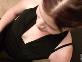 Holly let me cum in her throat in advance of that babe goes to the undress club