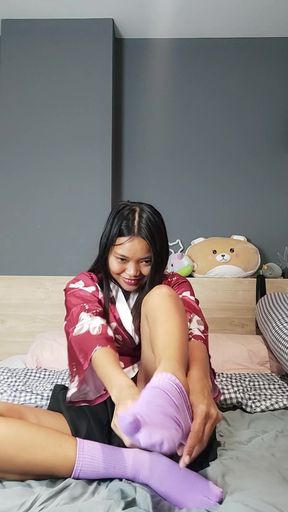 New Fetish Socks Show in Japan