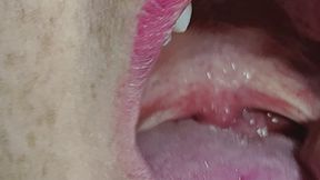 angyourdirtycanadian Tickles Uvula with Maple Leaf Nails