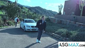 DISRUPTIVE FILMS - College Jock Learns How To Suck Dick &amp; Fuck a Man From Experienced Hunk