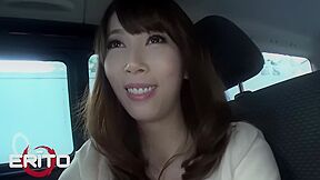 Horny Milf Cant Wait To Get Home And Enjoy Real Dick Instead Of Her Sex Toy In The Car
