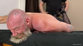 Rick Hogtied & Tickled In Sheer Socks