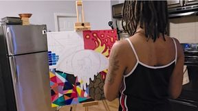 Ignoring You While I Paint (4K)