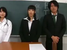 Sultry Japanese MILF Yuu Shinoda Tempts Her Dirty Doctor With A Wild Blowjob And Doggy Style