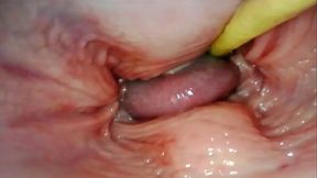 Wild mature slut gets filled with cum in her tight, gaping pussy