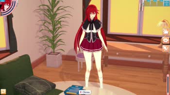 HentaiAndAnimexxx - Rias Gremory's Red-Hot Tryst with Issei in Steamy 3D Anime Action