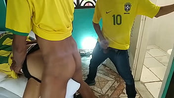 Revanche Com 2 Dotados Leitando Meu Rabo - Copa do Mundo 2022