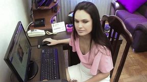 Smoking Seduction Lips 100's Model Paula Video 0072