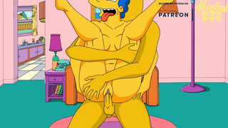 MARGE SIMPSON BUTTERFLY SIMPSONS GONZO TOON PORNOGRAPHY